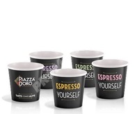 Kelímek Piazza D'Oro espresso TO GO 100 ml papírový sada 50 ks