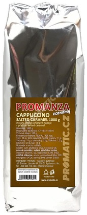Promanza ECONOMY Cappuccino s příchutí Salted Caramel 1000g